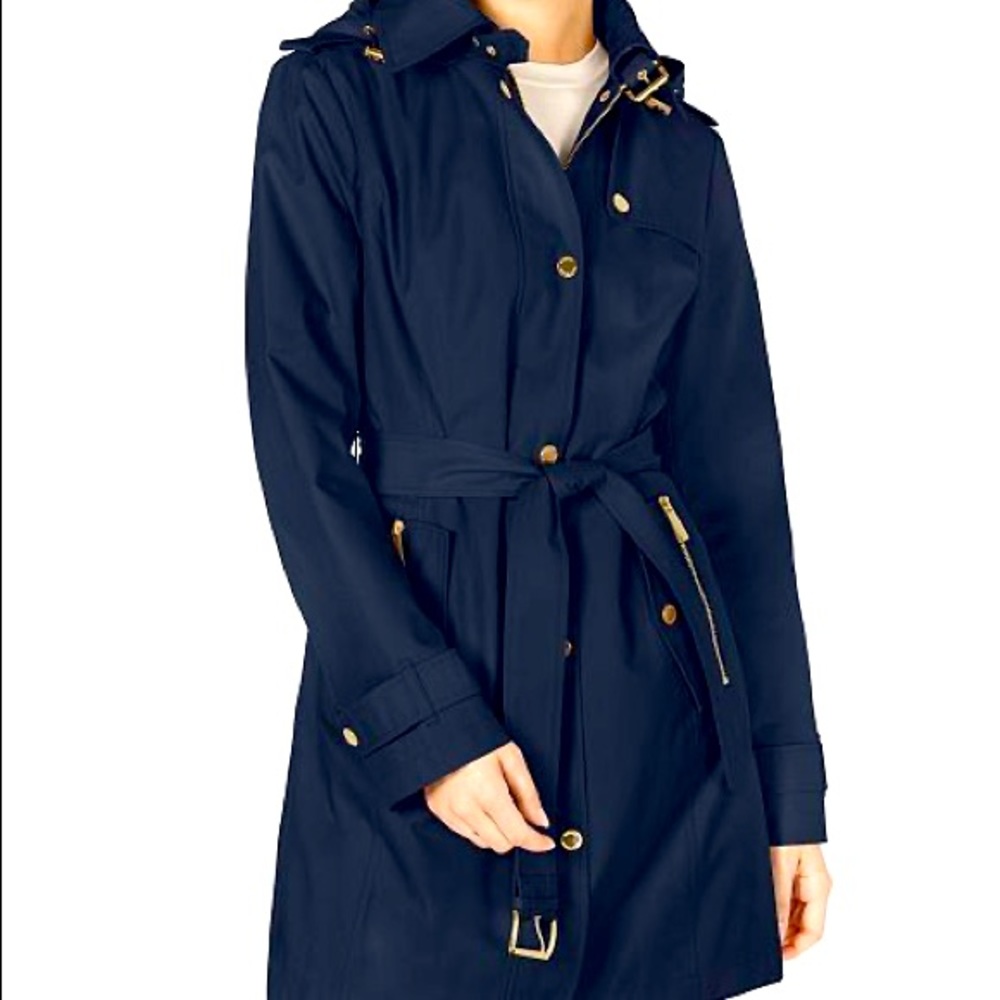 NWOT MICHAEL Michael Kors Womens Trench Coat